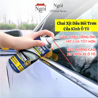Chai Xịt Dầu Bôi Trơn Cửa Kính Ô Tô, Dung Dịch Bôi Trơn Cửa Kính Bảo Vệ Gioăng Cao Su - DBT01