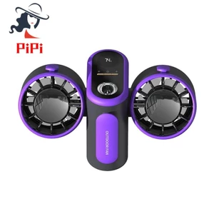 Quạt phản lực Turbo Quạt gắn eo hai đầu Ngân hàng điện có đèn để cắm trại ngoài trời Công việc du lịch