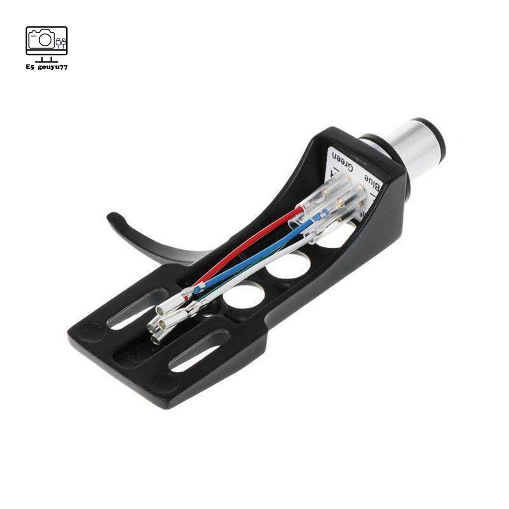 [Gouyu77] 1 Chiếc Phono Bàn Xoay Headshell Gắn Phono Máy Ghi Âm Giá Đỡ Stylus Dây Dẫn Kim Loại Cho Máy Ghi Đĩa LP