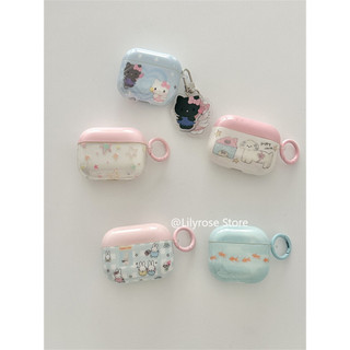 Ốp lưng AirPods 4 [2024] AirPods Pro2 Pro 3 2 1 Apple Bảo vệ tai nghe không dây Girl Pro Chống rơi Dễ thương Miffy Rabbit Kt Cat Star