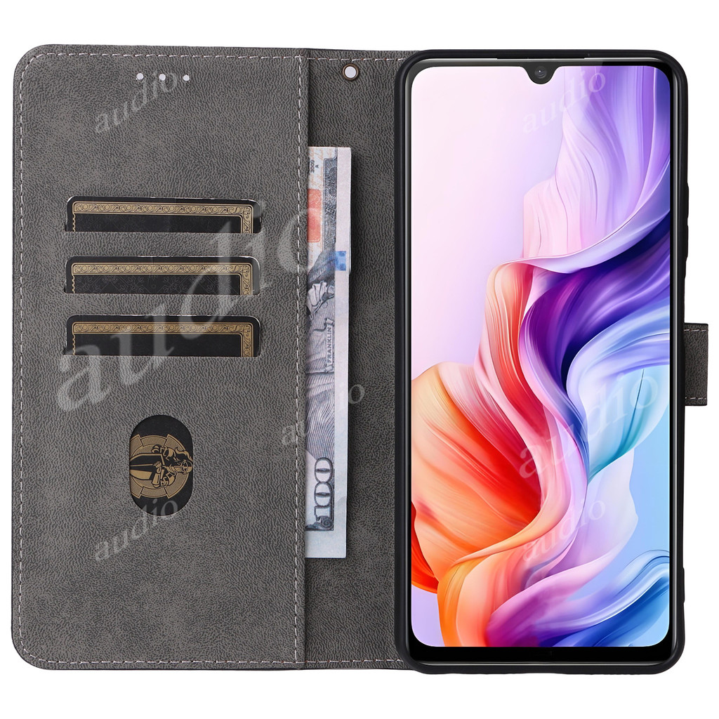 Nubia V80 Max 4G Nubia V70 Max 4G Ốp Điện Thoại Da Lật Cho ZTE Blade V70 Max V70Max BladeV70 Max 4G 2025 Vỏ Giá Đỡ Từ Tính Ốp Lưng Chống Sốc Cho ZTE Nubia V70 Max V70Max 4G