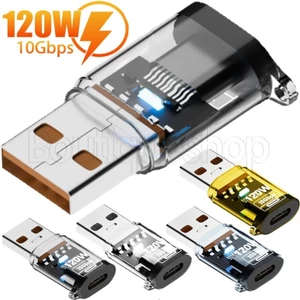 Bộ chuyển đổi Type-C sang USB 3.2 - Bộ chuyển đổi USB C - Bộ chuyển đổi sạc nhanh 120W - Bộ chuyển đổi truyền dữ liệu tốc độ cao 10Gbps - Dành cho máy tính bảng điện thoại