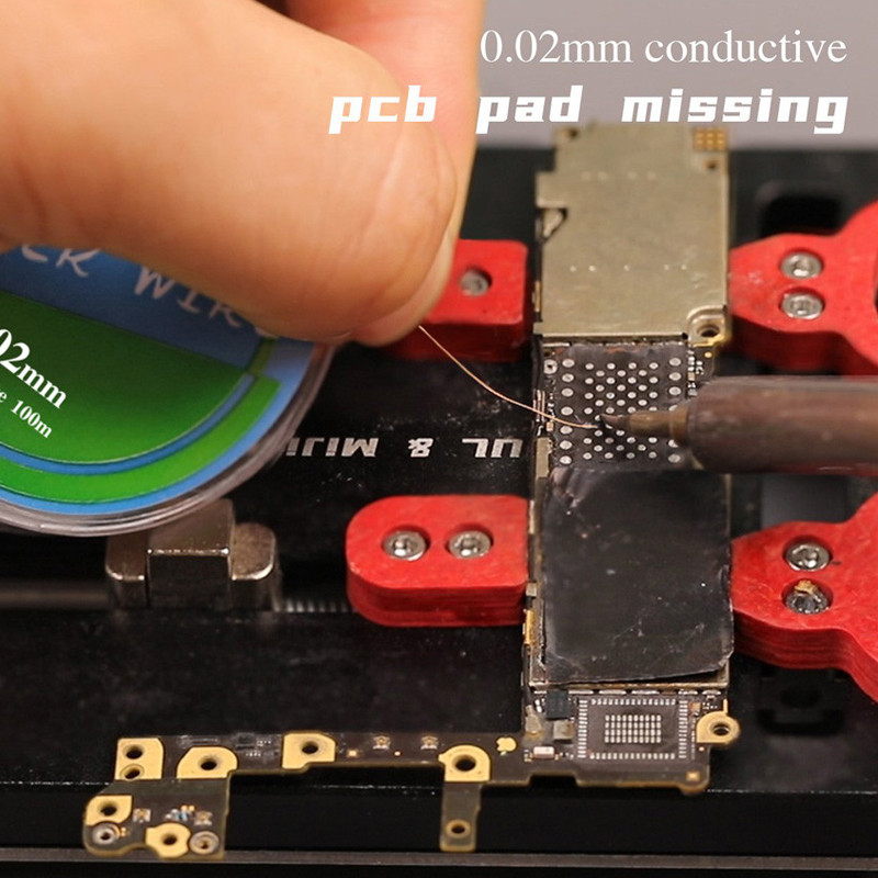 Dây nhảy siêu mịn 2UUL 100m FX-001 0,01mm FX-0009 0,009mm FX-002 0,02mm Dẫn điện / FX-002A 0,02mm Cách điện