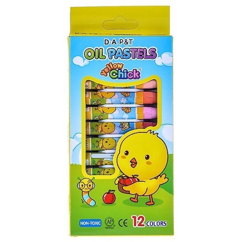 Bút màu sáp dầu, màu dầu Oil Pastels CON GÀ Gstar G-Star G STAR Dong a. -