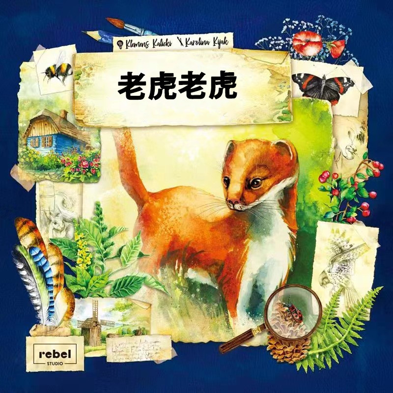 Boardgame Meadow - game art đẹp về tự nhiên hoa cỏ cây lá chim thú Tigar