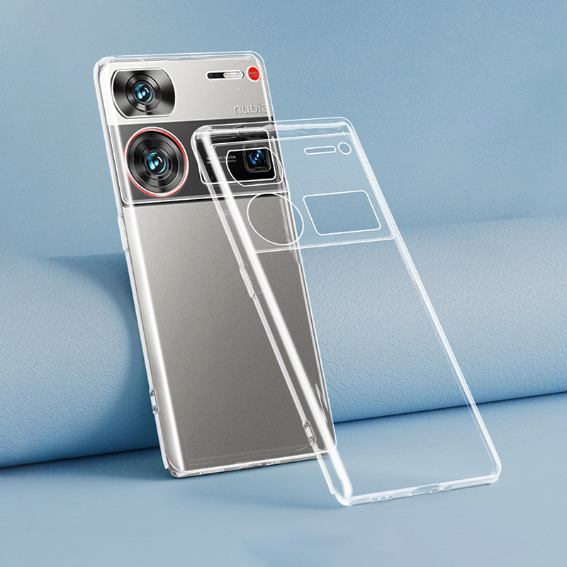 Ốp Điện Thoại Mỏng Trong Suốt Cho ZTE Nubia Z60 Ultra Hàng Đầu Z60S Pro 5G Mềm Trong Suốt Chất Lượng Cao Đơn Giản Ốp Lưng Silicon Funda