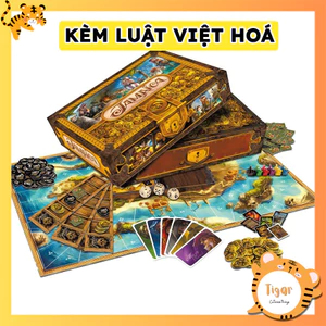 Boardgame JAMAICA kèm mở rộng Tigar