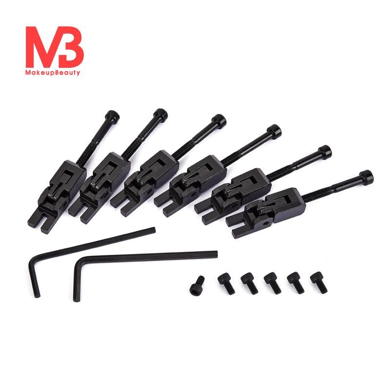 6 Chiếc Đàn Guitar Kim Loại Khóa Dây Yên Xe Cho Floyd-Rose Tremolo Cầu Phần