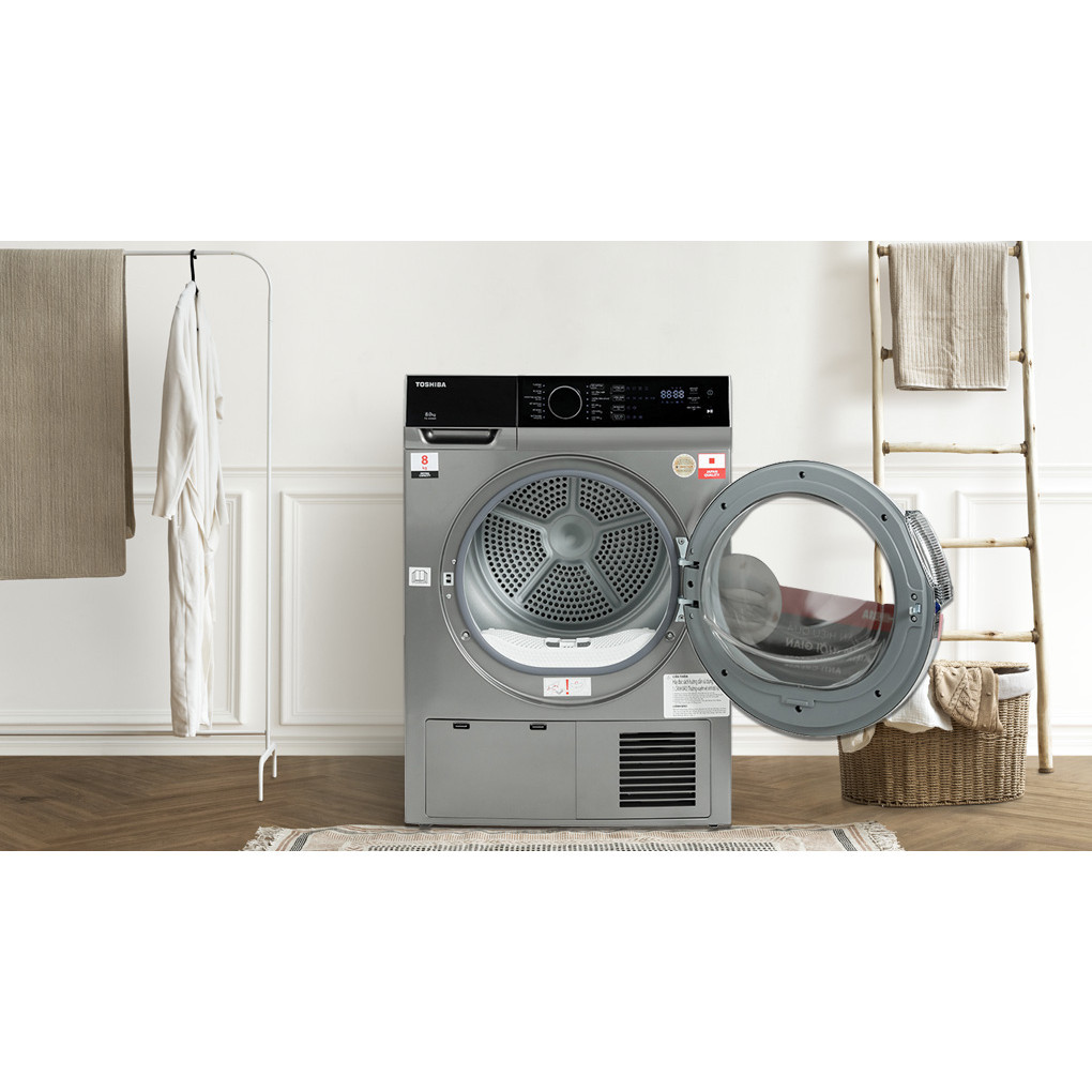 Máy sấy ngưng tụ Toshiba 8 kg TD-K90MEV(SK) 