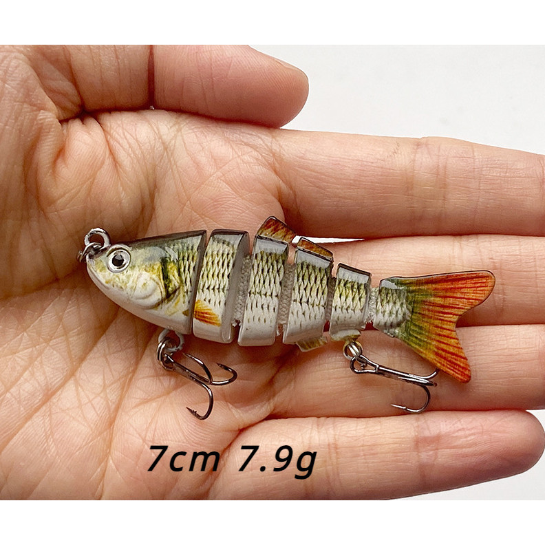 7cm 8g Dụ Câu Cá Wobbler Crankbait Mini Bionic Mồi Giả Bass Pike Gewang Câu Cá Giải Quyết