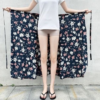 Váy One Piece Mùa Hè 2024 Cao Cấp Phối Ren Voan Váy Dài Hoa Giữa Chiều Dài Đi Biển Kỳ Nghỉ Váy Đi Biển