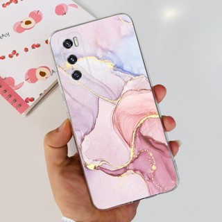 Dành Cho Vivo V2022 V2023 V20 SE Vỏ Hoa Bướm Mềm Trong Suốt Silicon Ốp điện thoại Cho Vivo V20 SE V20SE