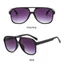 RTJIFSS Big Shades, Kính râm phi công cỡ lớn bảo vệ cầu đôi UV400, Kính râm cổ điển thập niên 70 dành cho nữ và nam giới