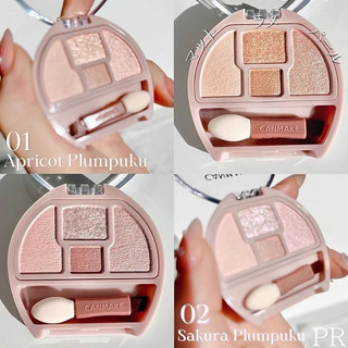 CANMAKE Phấn Mắt  Bảng Phấn Mắt Bốn Màu Chống Thấm Nước Và Chống Mồ Hôi Không Dính Lâu Hàng Ngày