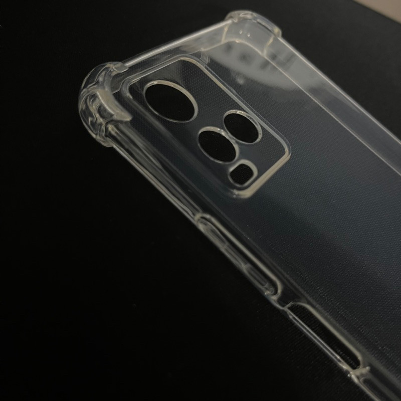 Ốp lưng Vivo Y21 / Y21S / Y33S silicon trong suốt dẻo cao cấp chống sốc viền vuông bảo vệ điện thoại