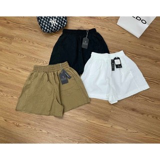 Quần short nữ dập nổi 3D xốp phồng hàng đẹp xinh xắn - Quần sooc xốp hoa phối nhiều kiểu áo năng động