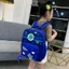 Ba lô SAIA, Túi đi học mẫu giáo dễ thương, Túi học sinh nhẹ thoáng khí khủng long hoạt hình cho trẻ em