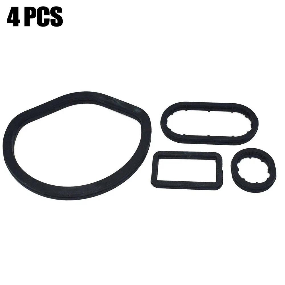 4 Cái / Bộ Bộ Phớt Lọc Dầu Cao Su 1121840061 1121840161 1121840261 Dành Cho Xe Mercedes W163 W202 W203 W208 W210 W211 W220 MỚi I.93373356