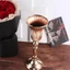 Bình Sắt Vàng DELMER, Sắt Rèn Chống Rơi Đạo Cụ Ảnh Cưới, Nghệ Thuật Họa Tiết Lãng Mạn Vàng Mô Phỏng Hoa Giá Đỡ Trang Trí Bàn