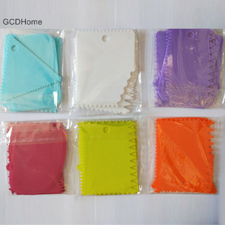 Gcdhome 6 Cái Cắt Bánh Ngọt Bột Fondant Kem Decorag Bánh Cạp Cạnh Dụng Cụ HOT