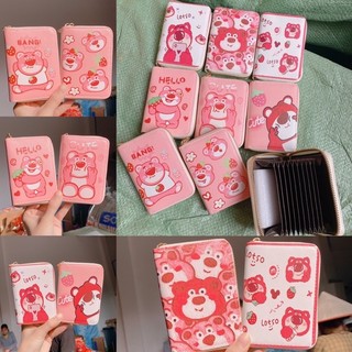 Ví mini gấu dâu losto nhiều ngăn H33