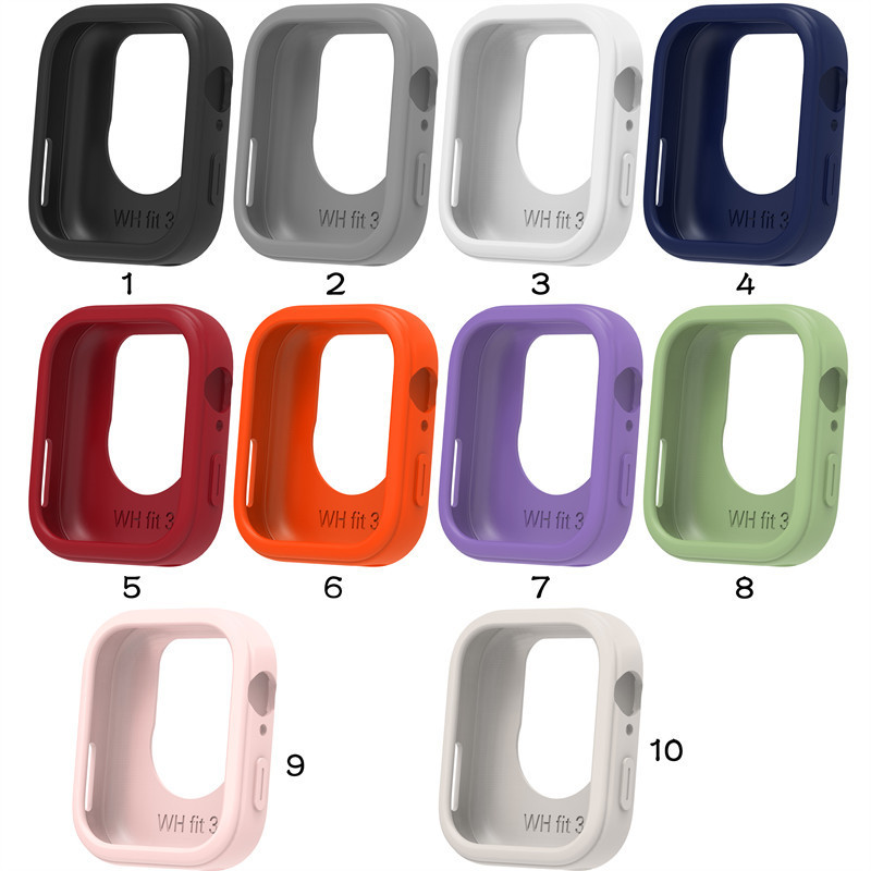 Vỏ bảo vệ silicon mềm HUAWEI WATCH FIT 3 ốp cho vỏ đồng hồ thông minh Vỏ mềm cho phụ kiện đồng hồ HUAWEI watch FIT3