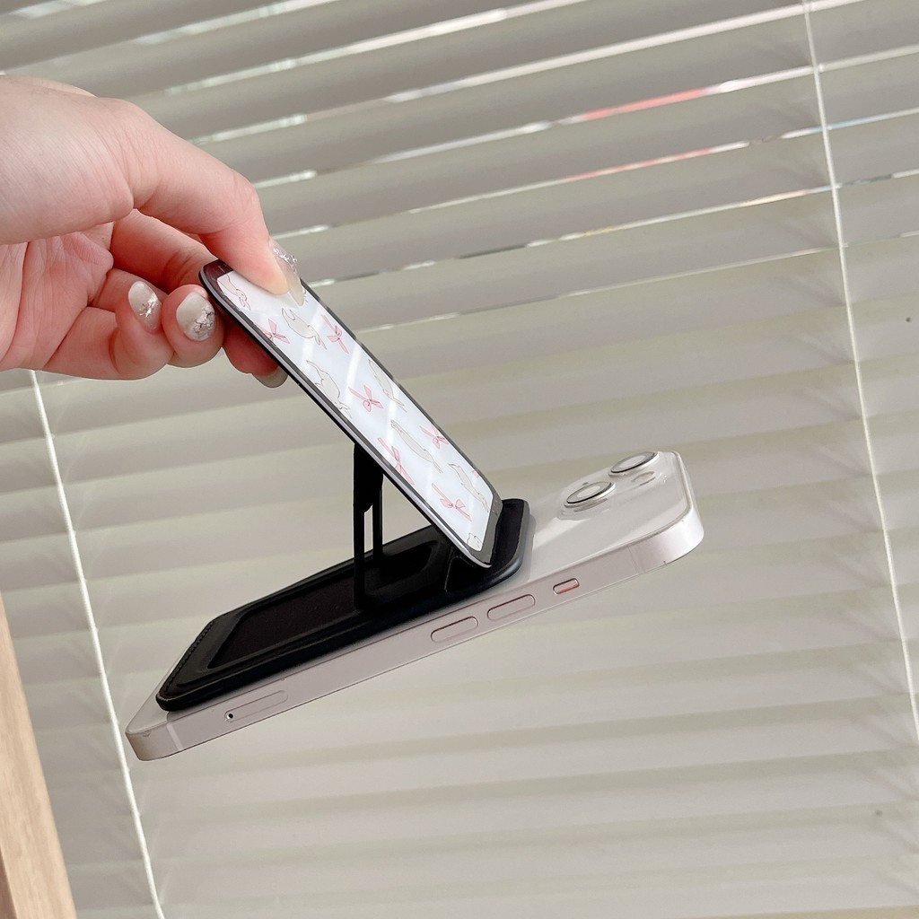 Hộp đựng thẻ Snappy Rabbit Ribbon Snappy SnappyTM Giá đỡ thẻ gương Tương thích từ tính