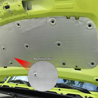 Lookshow 111cm x 44cm Xe Động Cơ Hood Cách Âm Cotton Cách Nhiệt Âm Miếng Lót Chết Phụ Kiện Cho Suzuki Jimny JB74 2019 + E8I5