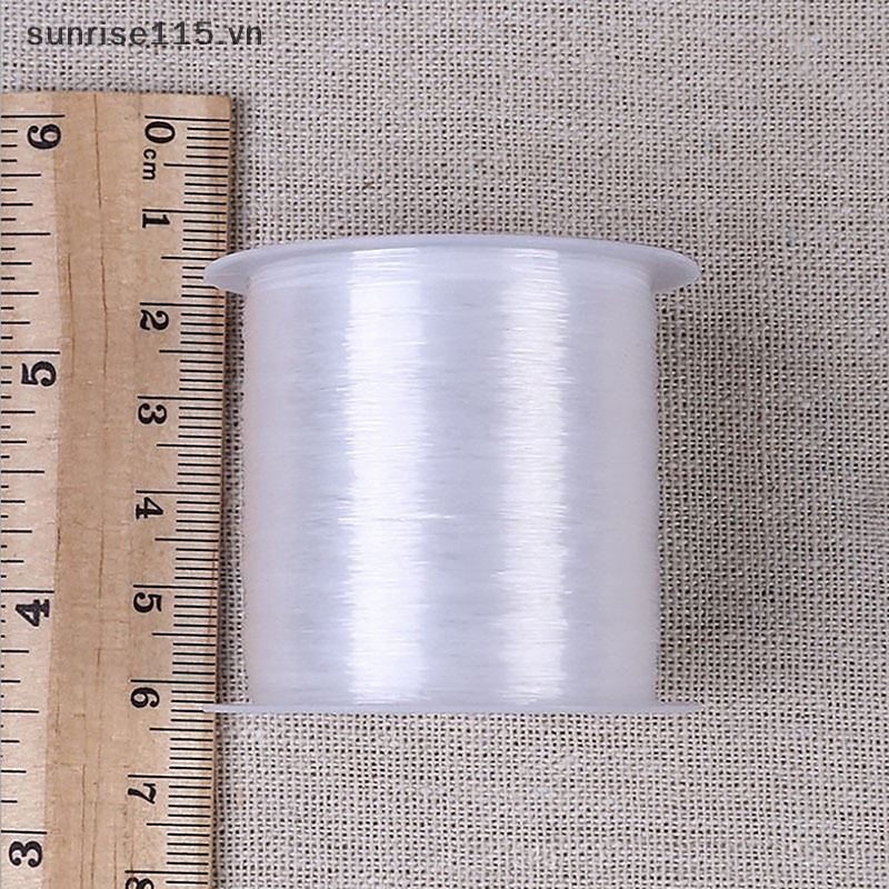 Ssvn 1 Dây Câu PE Nylon Cao Cấp Sợi Vô Hình Dây Đàn Hồi Sợi Polyester Dây Đơn Sợi Dây Mạnh.