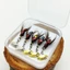 GUSTAVA 1 / 5 Chiếc Cá Hồi Jig, Bộ Mồi Câu Cá Bay Móc Câu Cá Bionic Bay Mồi Câu Cá, Phụ Kiện Câu Cá Spinner Mồi Bơi Ruồi Giải Quyết Ruồi Ruồi Côn Trùng Mồi