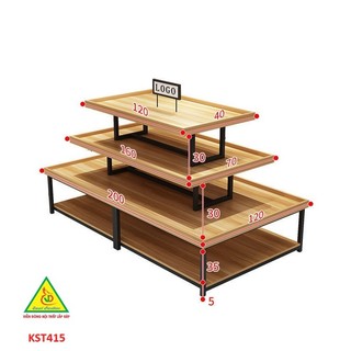 Kệ gỗ trưng bày sản phẩm KST415 - VĐ Smart Furrniture NỘI THẤT LẮP RÁP VIENDONGADV