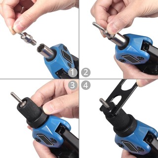 Bộ kìm rút ốc tán 110 món đầy đủ, hỗ trợ đai ốc, đinh tán M3-M12, cờ lê tiện lợi, dụng cụ cơ khí gia đình và công trình