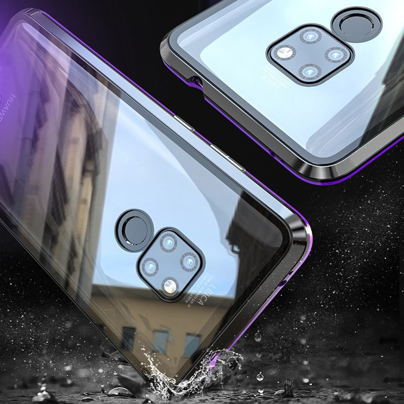 Ốp điện thoại khung hấp phụ từ tính cho Huawei Mate 20 20 Pro P20 P30 P30 ProHard Cover