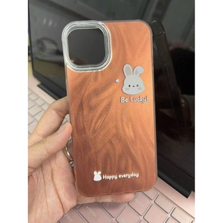 Ốp lưng iPhone hình thỏ đỏ, chống sốc, bảo vệ camera - Tương thích iP Plus/X/XS/XR/11/12/13/14/15/16/16Pro/Max