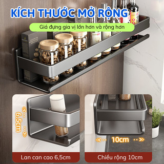 Kệ Gia Vị Treo Tường Bunnies House - Đựng Hủ Gia Vị Đa Năng Bằng Thép Carbon, Tiện Lợi Cho Nhà Bếp