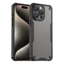 Dành cho iPhone 16 Pro Max, 15 14 13 12 Pro Max Ốp lưng ELVEV PC mờ bán trong suốt + Vỏ bảo vệ ống kính máy ảnh cạnh TPU mềm