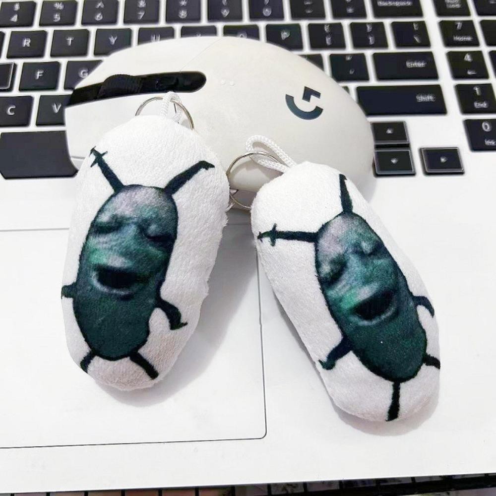 [Vận chuyển nhanh] Móc khóa MINIMALY, Mặt dây chuyền xiên sang trọng Meme Cursed Plankton ngộ nghĩnh, Quà tặng mặt dây chuyền giọng nói tiện ích 8cm
