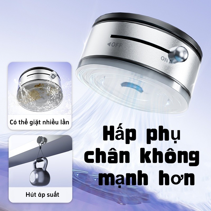 Xoay 360° Giá đỡ từ tính cho điện thoại di động có thể gập lại đa năng Giá đỡ hấp thụ chân không