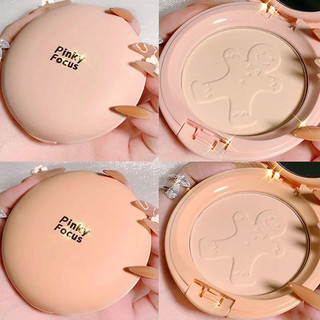5611 Người Bộ Sưu Tập Da Dầu Kiss Mom ~ Little Gingerman Bánh Cố Định Trang Điểm Kiểm Soát Dầu Lột Lâu Dài Học Sinh Chống Thấm Nước Không Bị Tắc Không Trang Điểm Mật Ong 25