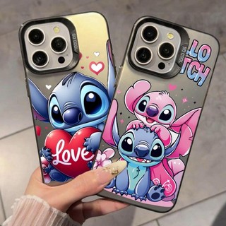 Phim Hoạt Hình Disney Dễ Thương Stitch Dành Cho Tecno CAMON 30S 30 POP9 Spark GO1 30C 10Pro 8c 9 6Go 10 10C 20 20C Matte Lens Bảo Vệ Mạ Vỏ Điện Thoại