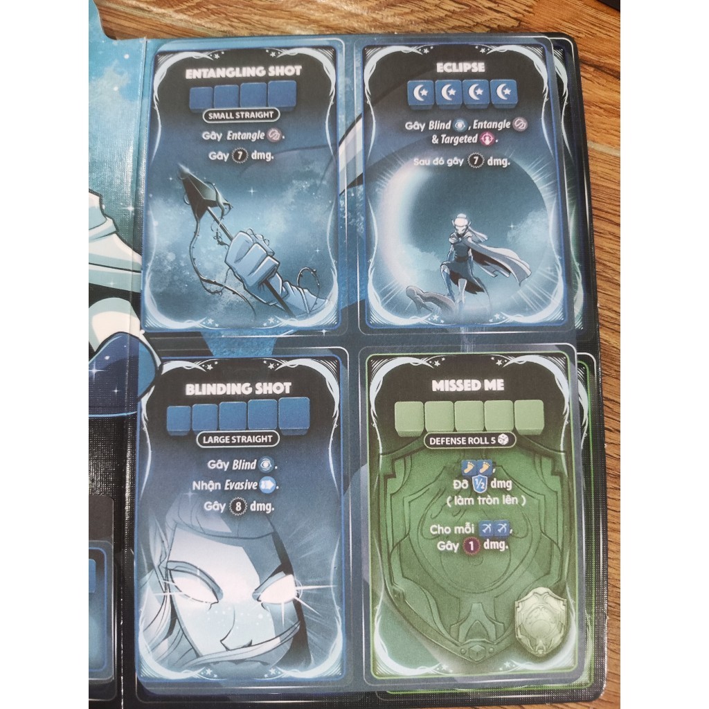 Boardgame Dice Throne Adventures bản Trung Engsub Tigar