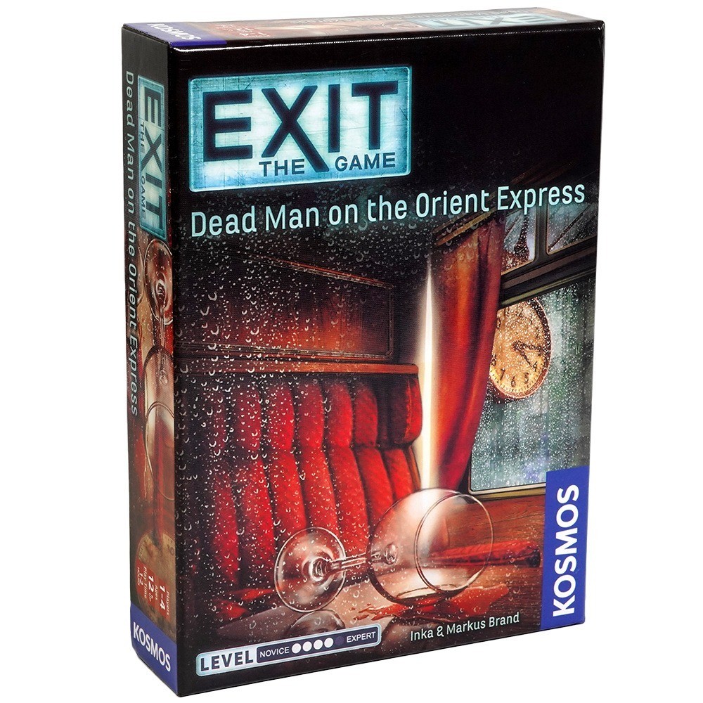 Boardgame trò chơi giải đố Exit the game: Dead man on the Orient Express Tigar