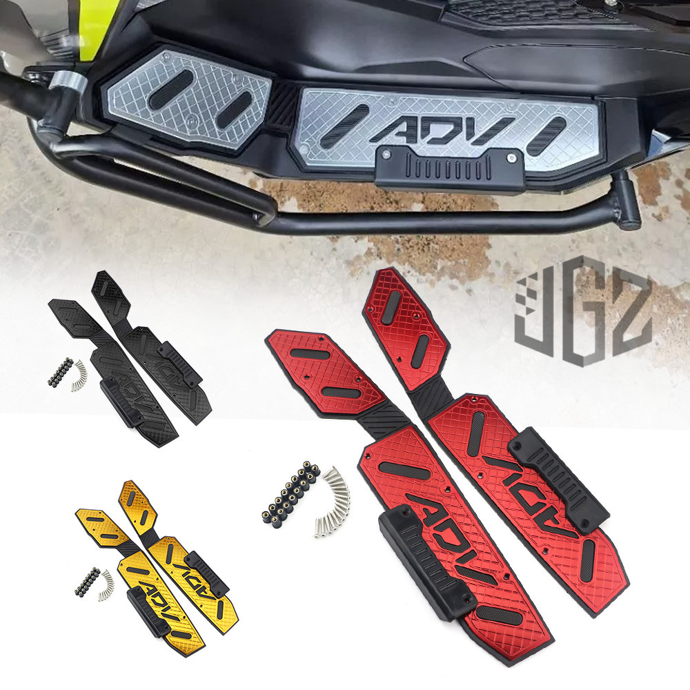 Dành Cho Xe HONDA ADV160 Thảm CNC Xe Máy Chân Bảng Điều Khiển Footrest ...