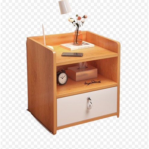 [Siêu Sale] Tủ Để Đầu Giường - Tab Đầu Giường Gỗ MDF Cao Cấp Màu Gỗ siZe TO
