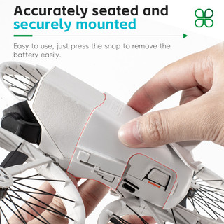 Dành cho máy bay không người lái DJI FLIP khóa pin chống rơi vỏ bảo vệ, phụ kiện máy bay không người lái hướng dẫn mát mẻ
