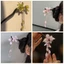 Kẹp Tóc DELMER Hanfu, Que Tóc Cho Buns Tua Rua Gỗ Tóc, Phong Cách Cổ Điển Hoa Đũa Tóc Sườn Xám Phụ Kiện