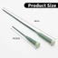 PWSSEND 25 Chiếc Ống Dinh Dưỡng Dài, Hộp Đựng Nước Cực Ống Trồng Nhựa, Bao Bì Hoa Đa Năng Bó Hoa Bảo Quản Ống Sắp Xếp Hoa