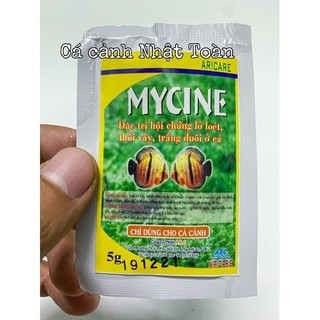 Mycine Arc Thái Lan ngừa và hỗ trợ lỡ loét thối vây mục đuôi cho cá cảnh (5gram)