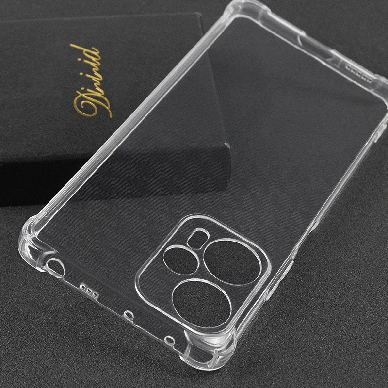 Ốp lưng Redmi Note 12 Turbo / Poco F5 silicon trong suốt dẻo cao cấp chống sốc bảo vệ cam điện thoại