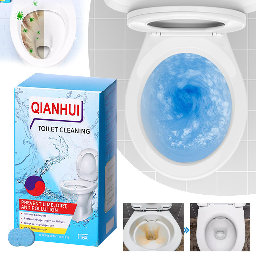 Viên làm sạch nhà vệ sinh gia đình Vệ sinh mạnh mẽ Dễ sử dụng cho nhà bếp